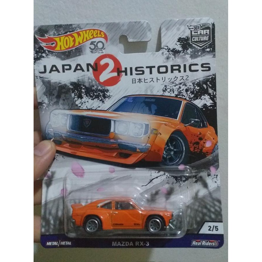 Mô Hình Đồ Chơi Xe Hơi Hot Wheels Japah Historic 2 Mazda Rx3