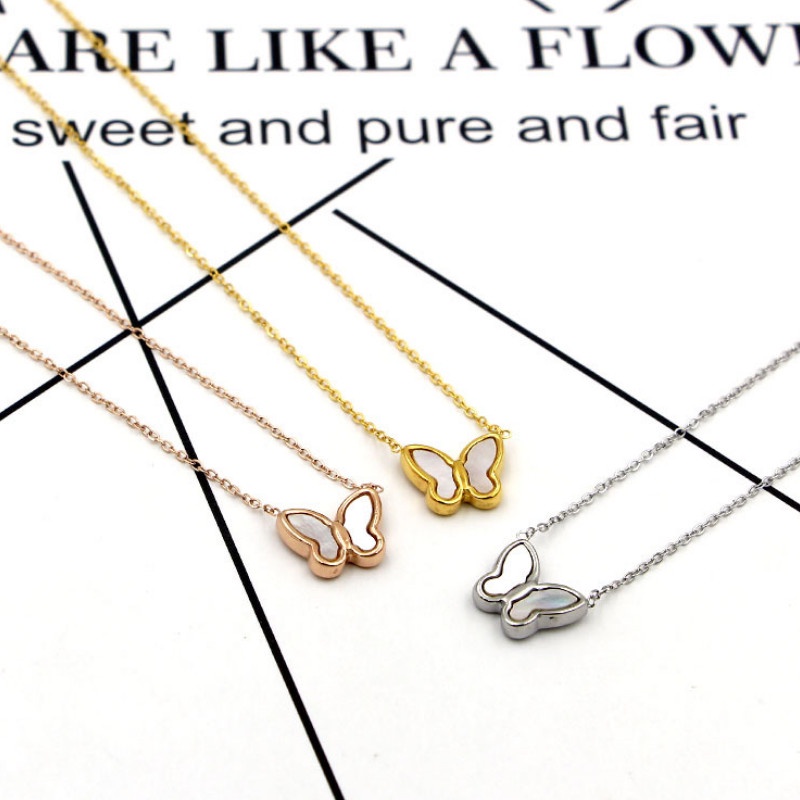 Dây Chuyền Bướm Titan Ko Han Rỉ TT 3818