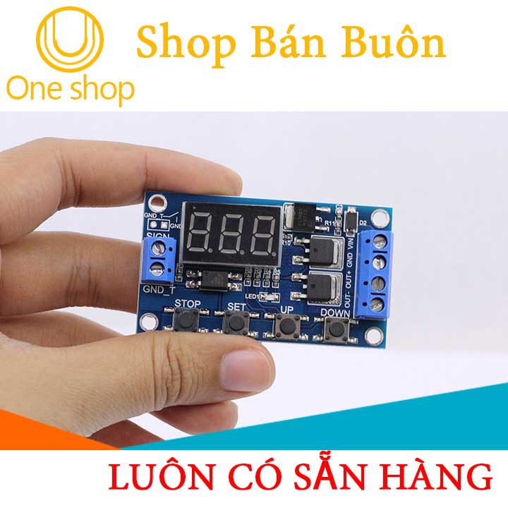 MODULE Tạo Trễ - Chuyển Mạch Điều Khiển MOSFET XY-J04 15A 400W V3