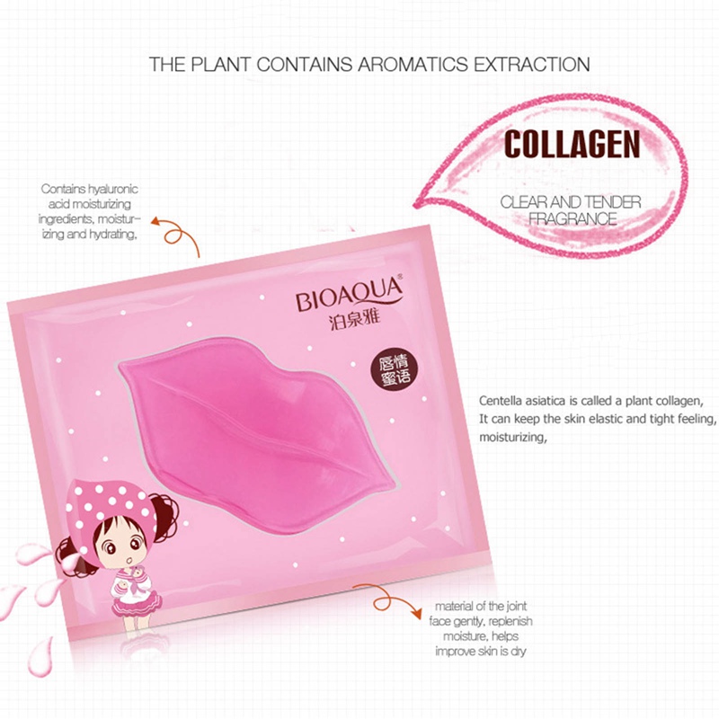 (Hàng Mới Về) Mặt Nạ Môi Collagen Dưỡng Ẩm Làm Trắng Môi | BigBuy360 - bigbuy360.vn