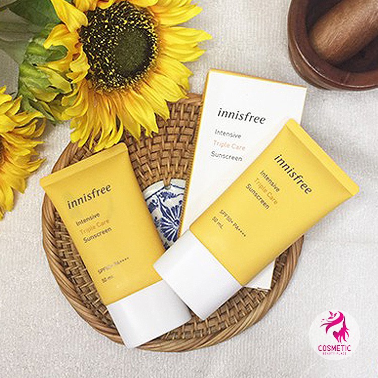 Kem Chống Nắng Innisfree Perfect UV Protection Cream Triple-Care SPF50 PA+++ Dành Cho Mọi Loại Da PV423