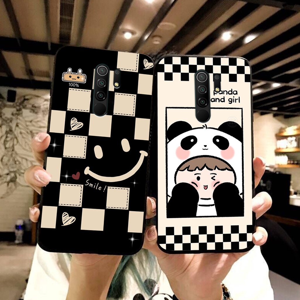 Ốp lưng Xiaomi REDMI 9 in hình cao cấp mẫu kẻ caro,mikenbe@r siêu hot