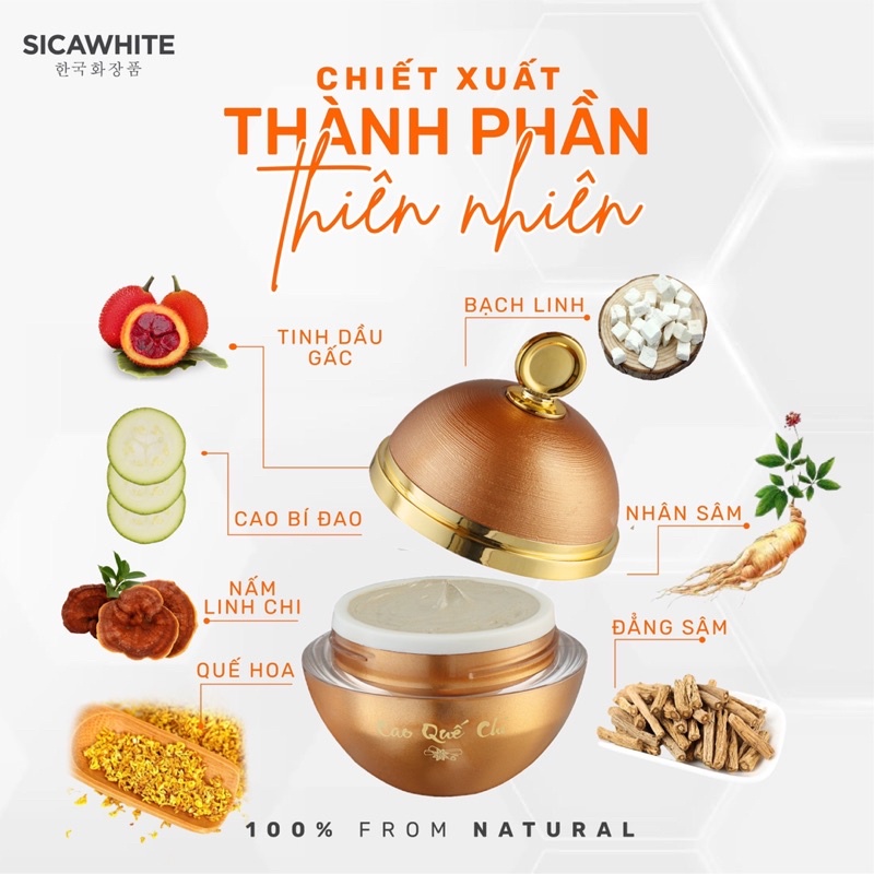 CAO QUẾ CHI - FACE MỤN SICA WHITE