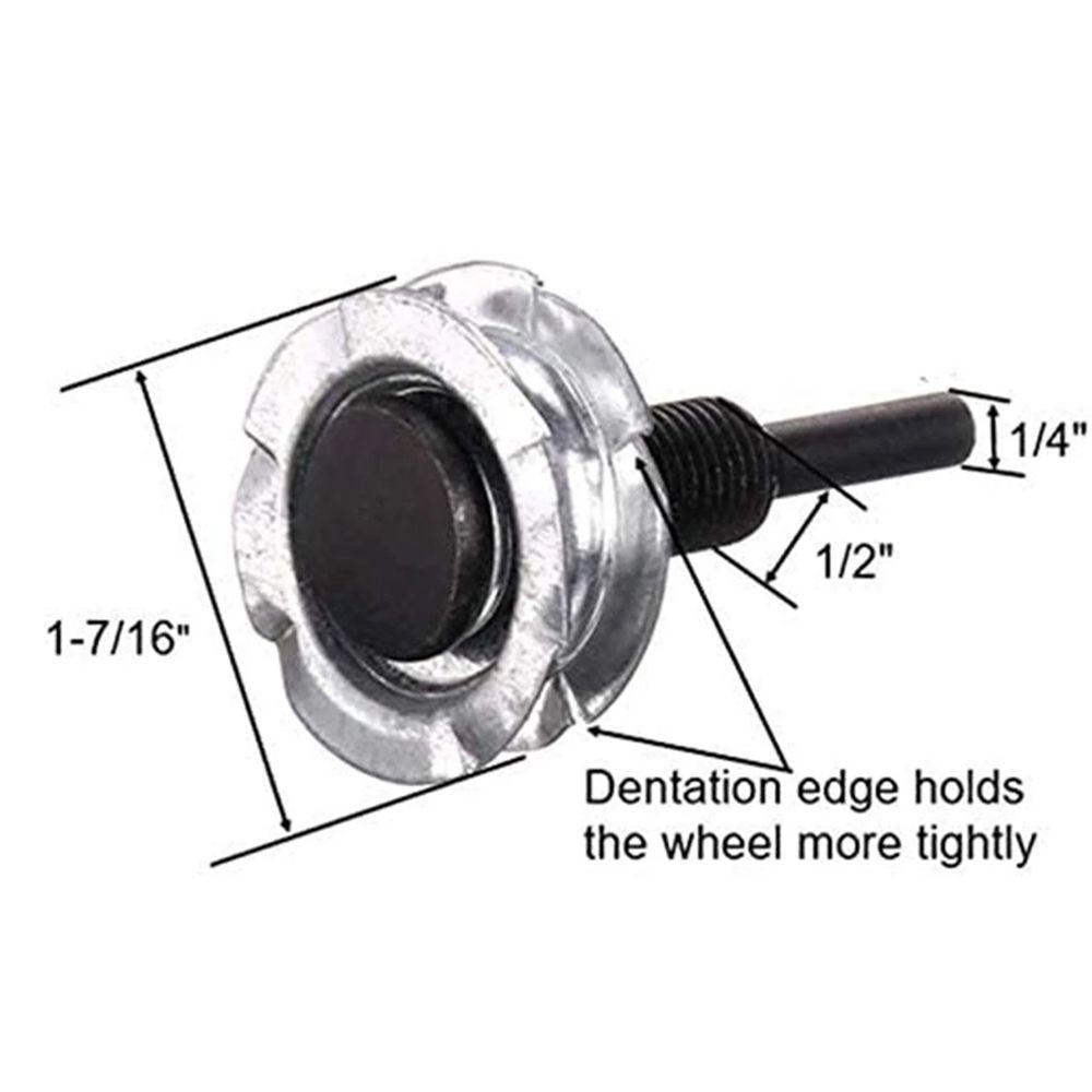 JONYE Bánh Xe Mài Đánh Bóng Đồ Trang Sức Bằng Sáp Ong Đầu 1 / 4 Inch