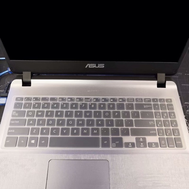 Tấm phủ bàn phím laptop Asus VivoBook 15.6 inch dành cho máy Asus YX560, YX560U, YX560UD, 8250, 8550, Y5000, X507UA....