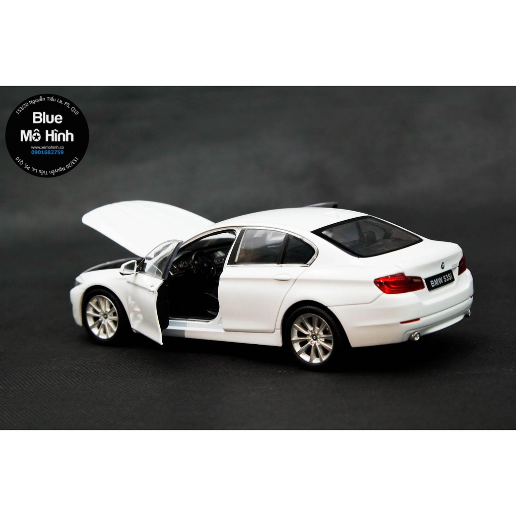 Blue mô hình | Xe mô hình BMW 535i Welly tỷ lệ 1:24