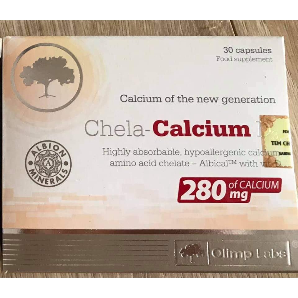 Chela Calcium.Bổ Sung Canxi,Vitamin D3 Giúp Hấp Thụ Canxi Cho Bà Bầu Trước thumbnail