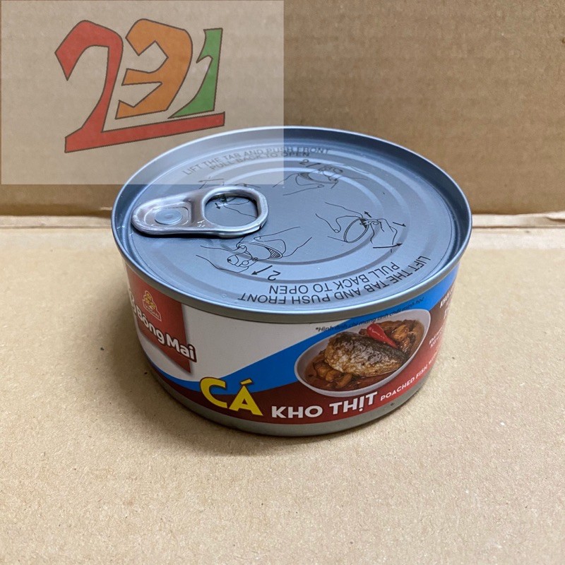 [150g]Hộp Cá Kho Thịt Vissan 150g