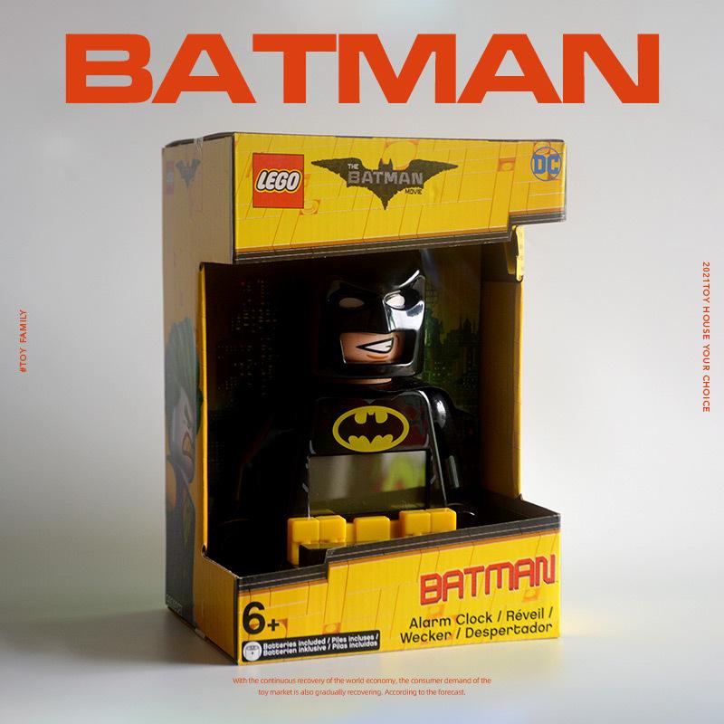 Đồng hồ báo thức điện tử hình Lego Batman độc đáo cho bé