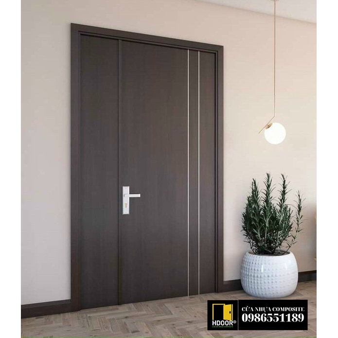 Cửa nhựa composite cánh đôi Hdoor-CD03