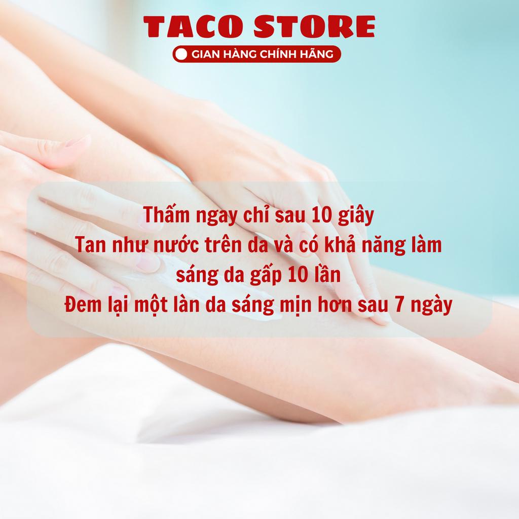 Sữa Dưỡng Thể Vaseline Gluta Hya 10x 30ml Gói Nhỏ Màu Hồng Trắng Da Ngăn Ngừa Lão Hóa