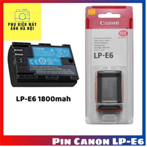 Pin Canon LP-E6 Cho Máy Canon 60D 70D 80D 90D Canon 6D 6D Mark II , Canon 5D mark II Pin cho Canon 5D Mark III