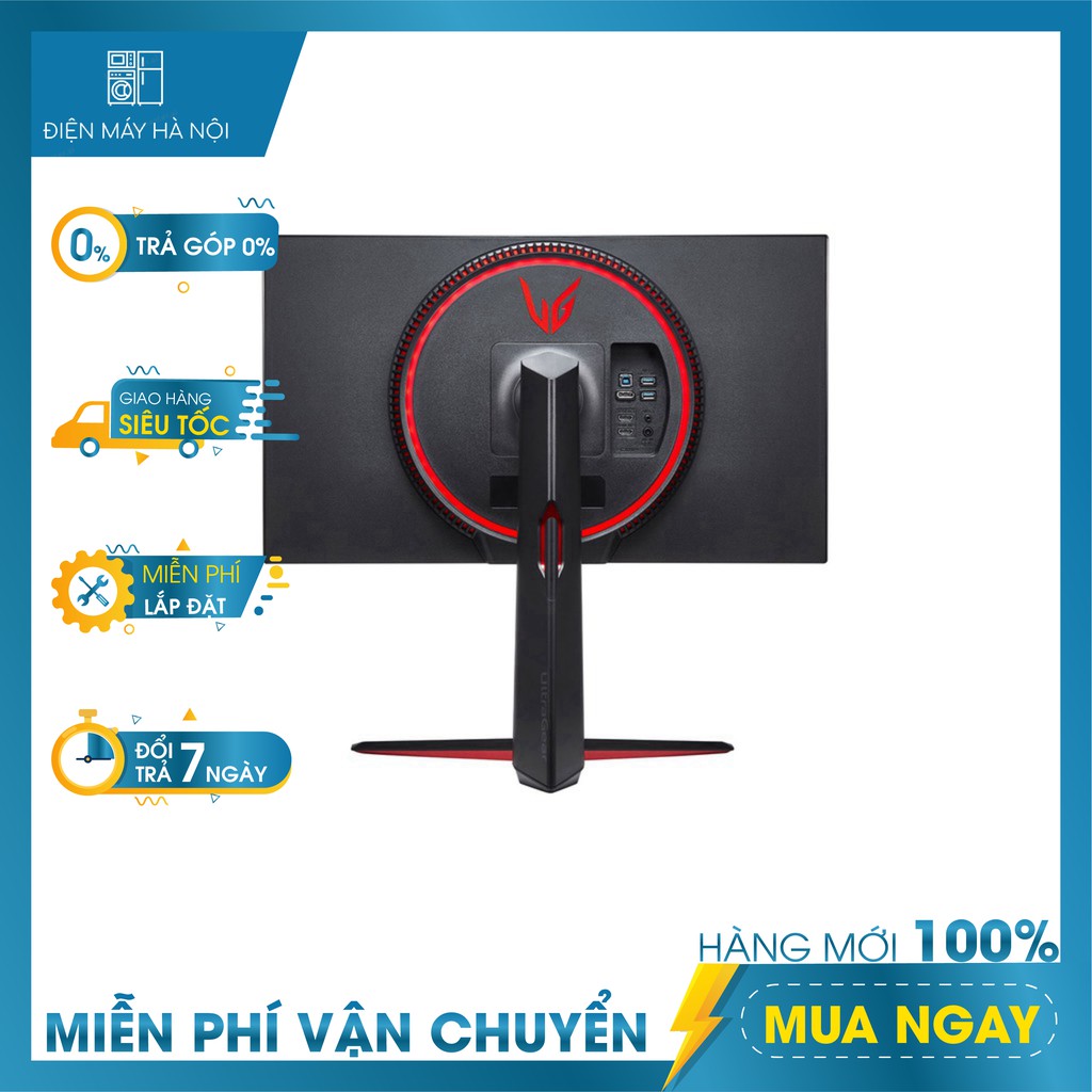 Màn Hình LG 27'' 27GN950-B UltraGear™ 27" UHD 4K Nano IPS 1ms VESA DisplayHDR 600