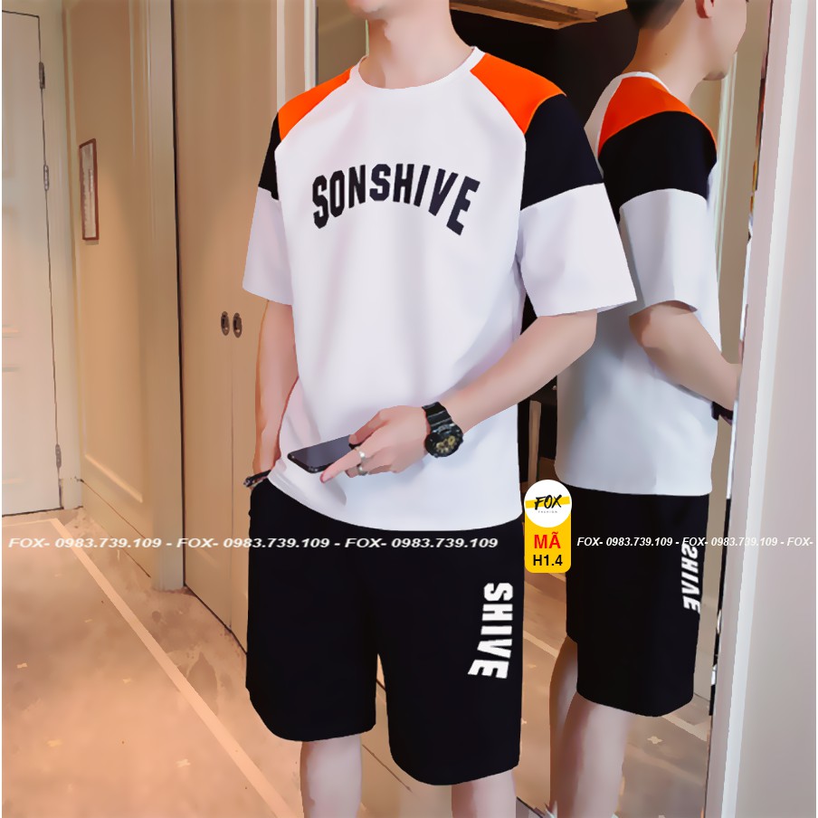[Bộ thể thao nam 2021  hàng loại 1 - Bộ quần áo thể thao nam ngắn tay (45-115kg)