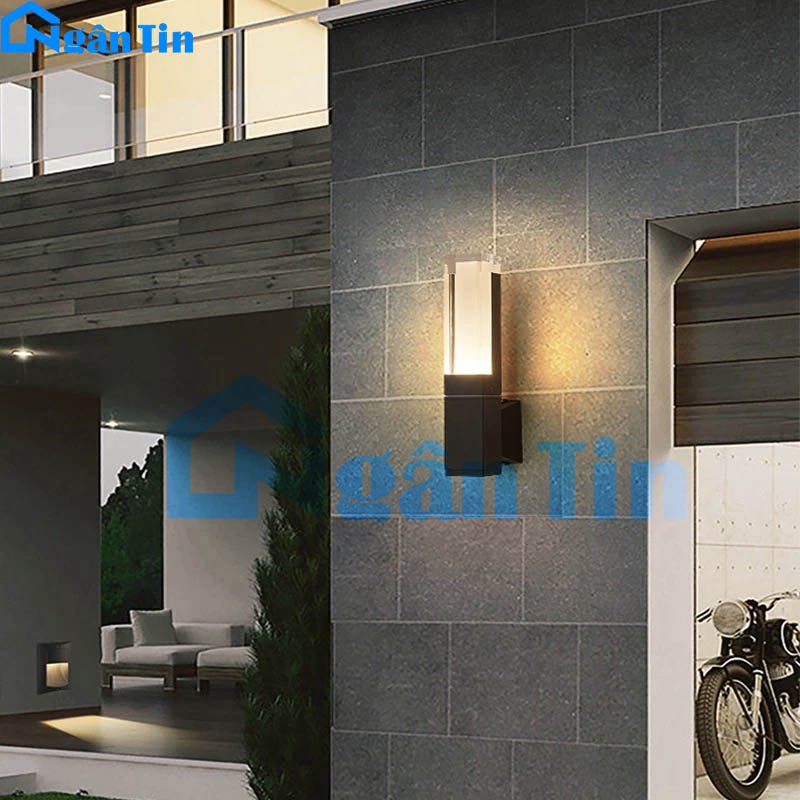 Đèn Led treo tường gắn tường ngoài trời trong nhà Led 10W 220V VNT666 Ngân Tin