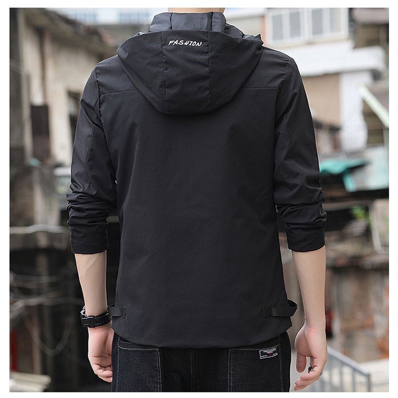 Áo Khoác Hoodie Dài Tay Thời Trang Cho Nam