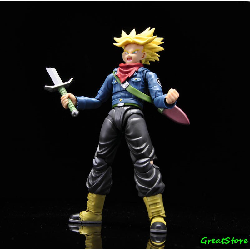 ( CHẤT, HÀNG CÓ SẴN ) MÔ HÌNH NHÂN VẬT TRUNKS DRAGON BALL Z SHF CỬ ĐỘNG ĐƯỢC