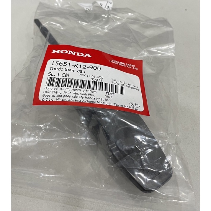 Ty thăm nhớt Honda Lead110,125 Việt Nam các đời sử dụng chung 2009-2023