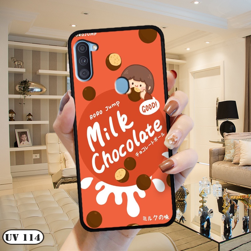 Ốp lưng điện thoại Samsung Galaxy A11 - viền dẻo