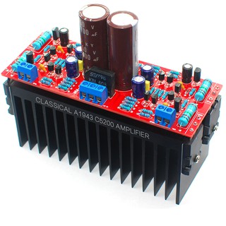 Denshitaro Bộ linh kiện âm ly mạch khuếch đại Stereo Hifi 4 sò Toshiba A1943/C5200 D00-365