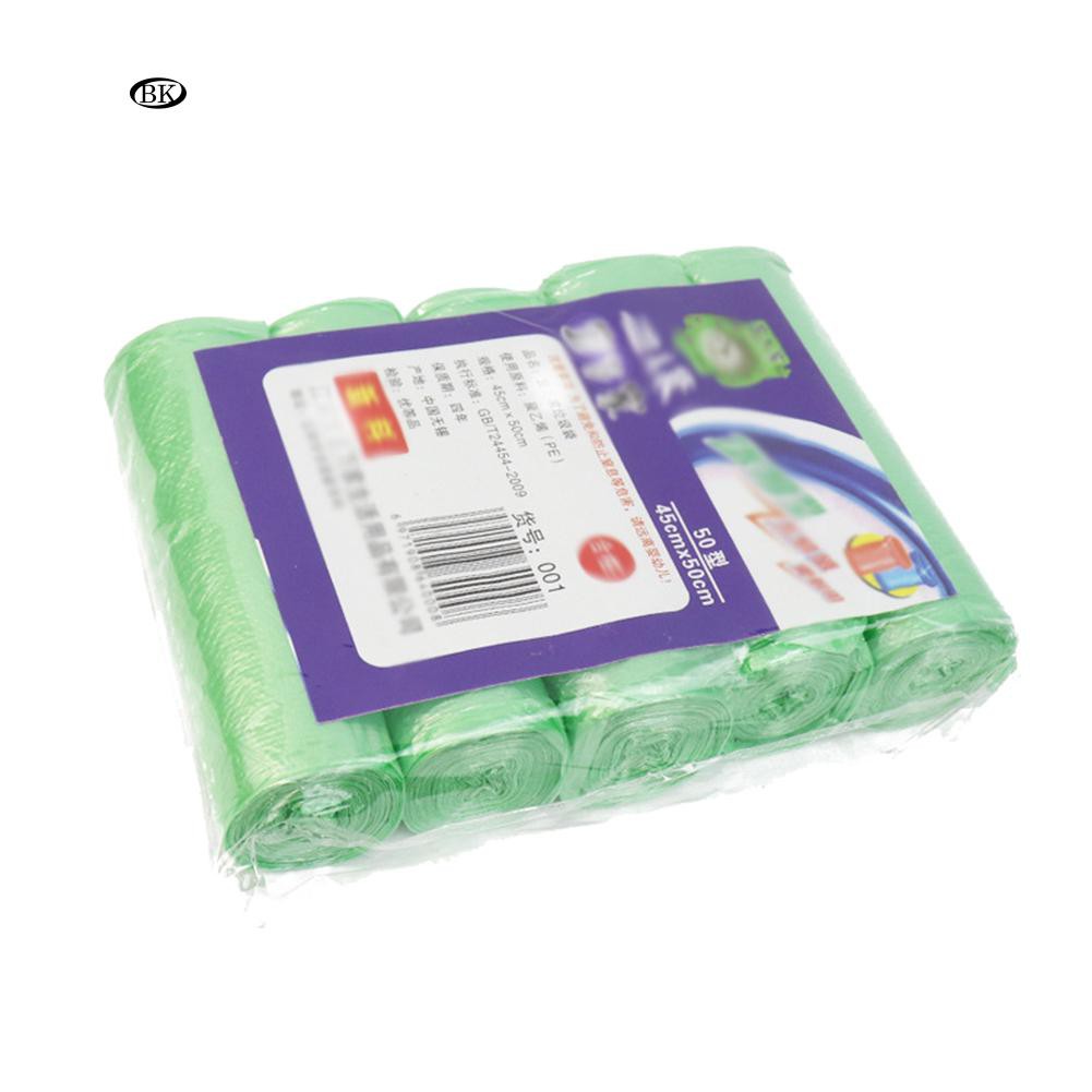 5 Cuộn / 100 Túi Đựng Rác Dùng Một Lần Tiện Dụng Cho Nhà Bếp