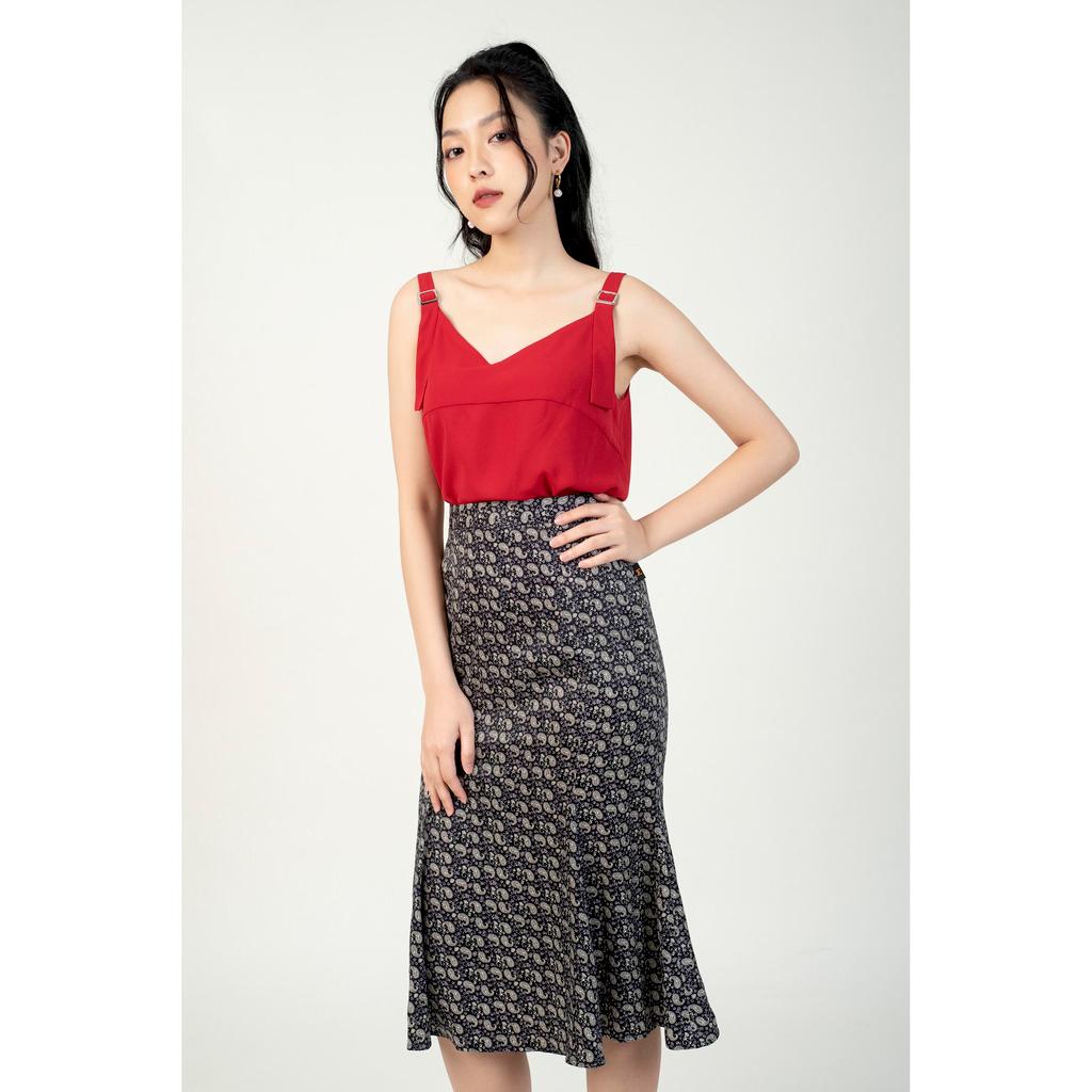 Chân váy họa tiết MMOutfit M-JU050321046