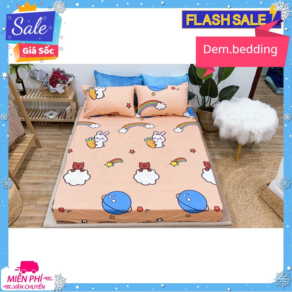 Ga trải giường bo chun bọc đệm[1m6x2m,1m8x2m]