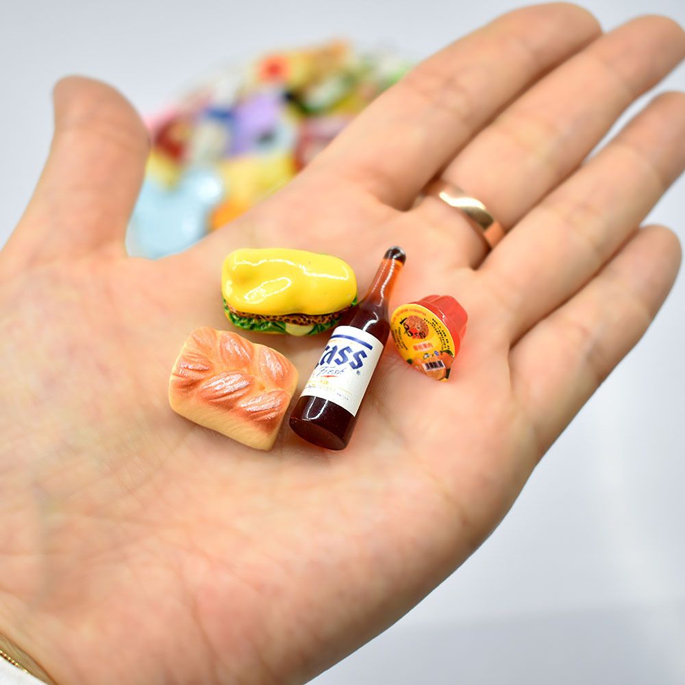 1pcs  mô hình mini bằng resin dễ thương dùng trang trí nhà búp bê