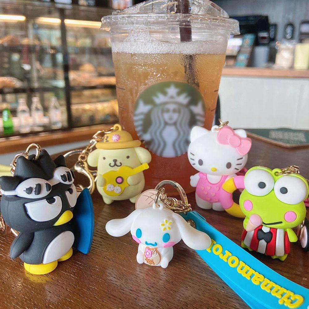 Móc Điện Thoại Bằng Silicon Hình Chú Chó Cinnamoroll Dễ Thương