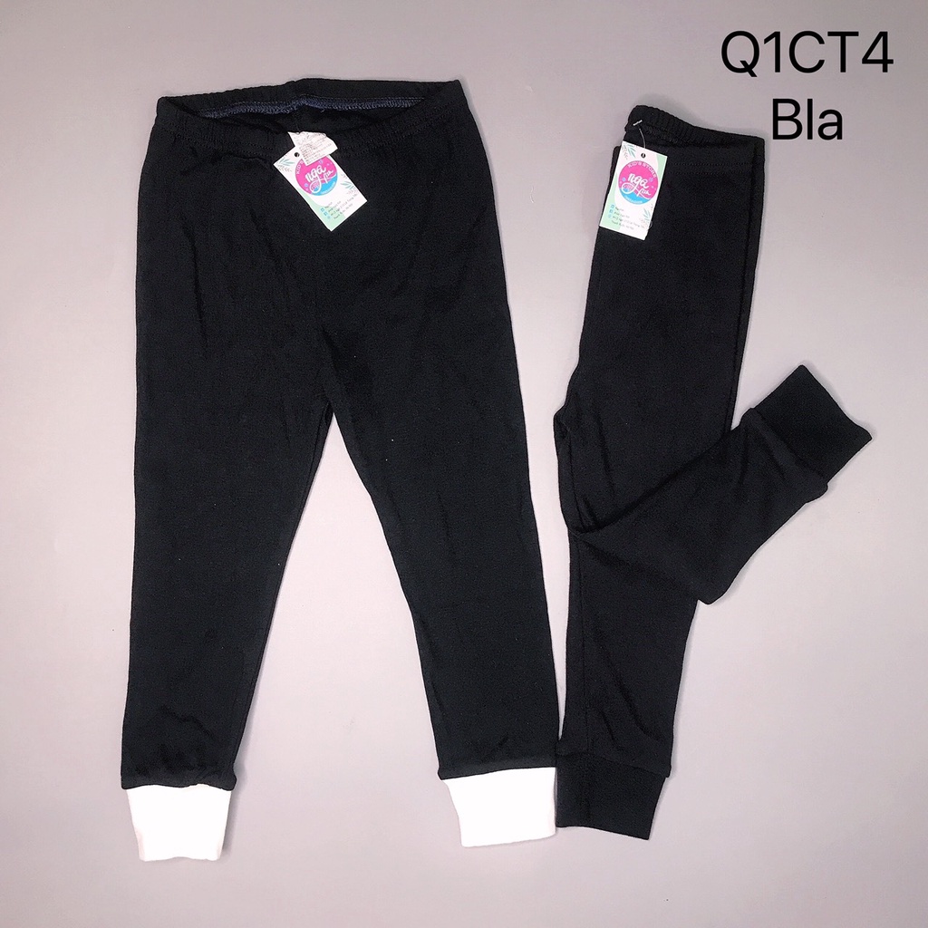 Quần dài cotton nỉ trơn nhiều màu cá tính Nga Fish Q1CT4