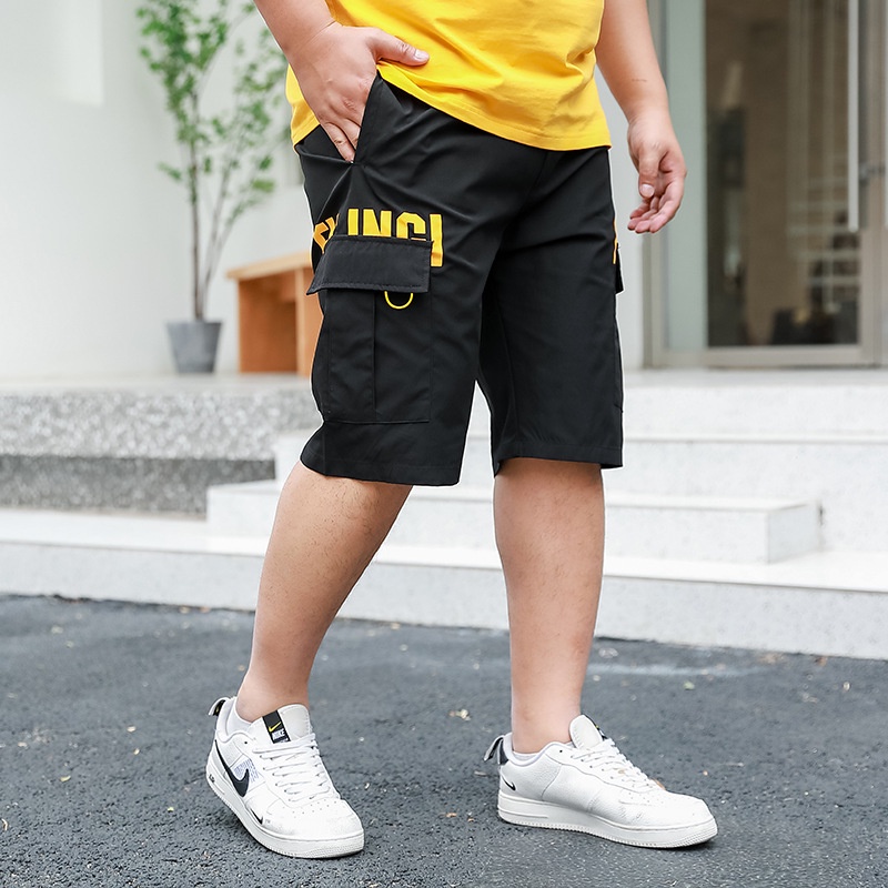 Quần short kaki big size nam lưng thun