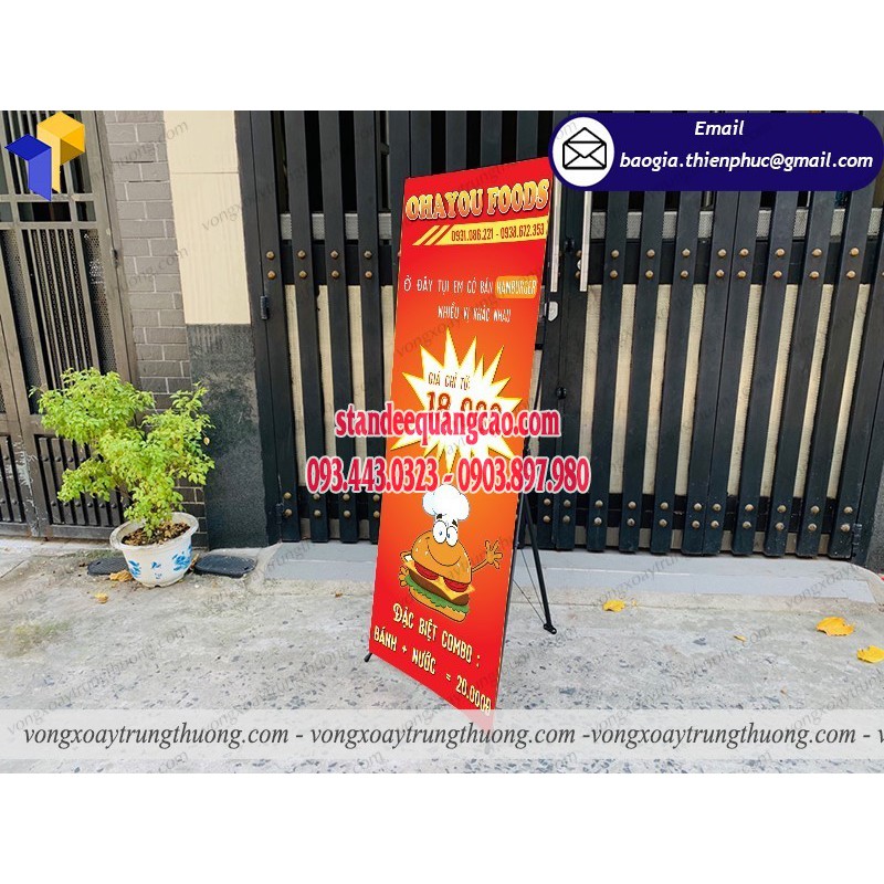 Nơi bán standee quảng cáo chịu gió - ĐT: 0903897980 - standeequangcao.com