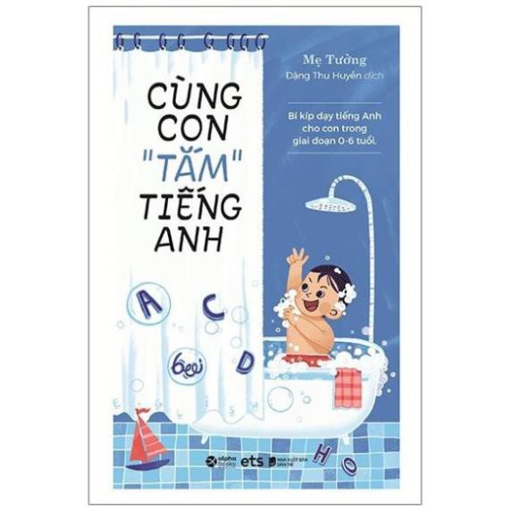Sách - Cùng Con Tắm Tiếng Anh [AlphaBooks]