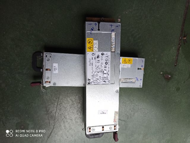 Nguồn server hp dps-700gb 12v 56A 700w đã kích hoạt mod chân tổ ong