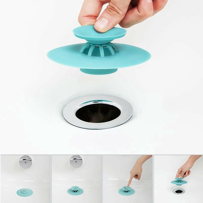 Nắp Đậy Cống Thoát Nước Nhà Tắm / Bồn Rửa Chén Khử Mùi Hôi Tiện Dụng