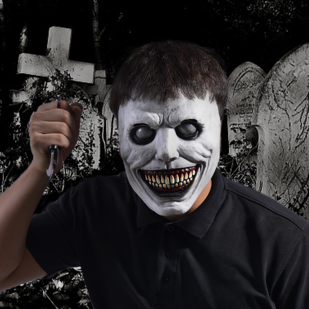 Mặt Nạ Hóa Trang Halloween Kinh Dị Ma Quỷ Độc Đáo