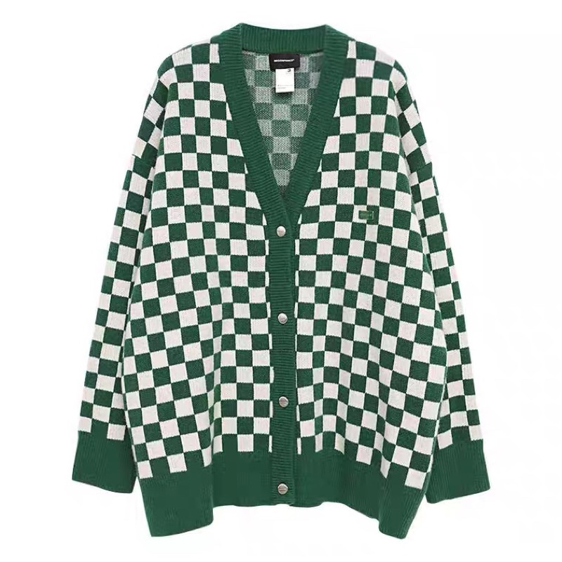 ÁO KHOÁC HOẠ TIẾT BÀN CỜ