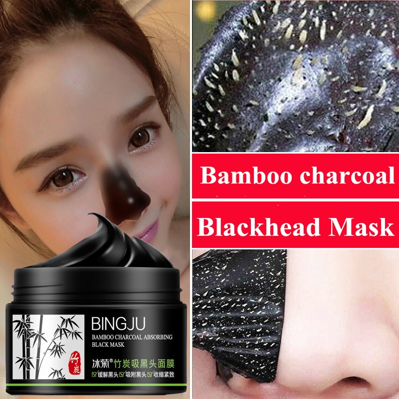 Mặt Nạ Than Tre Lột Mụn Đầu Đen Làm Sạch Sâu Lỗ Chân Lông Kiềm Dầu Chăm Sóc Da