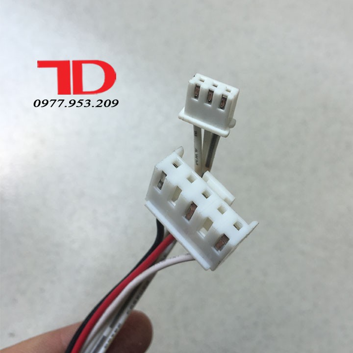 Mô tơ quạt dàn lạnh điều hòa 20W 6 dây trục dài có xung