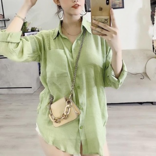 ÁO SƠMI LINEN FORM RỘNG