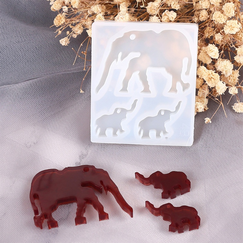 JLOVE Animal Resin Mold Epoxy Craft Keychain Silicone Moulds Polymer Clay DIY Making