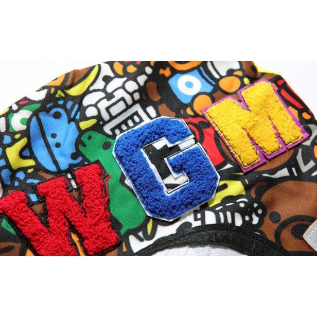 Mới Áo Khoác Hoodie BAPE Họa Tiết Rằn Ri