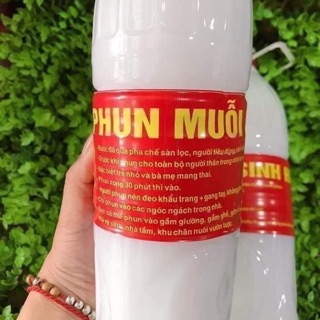 Chai thuốc phun muỗi sinh học