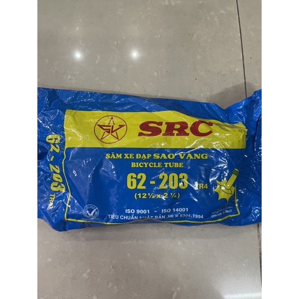 săm ruột xe đạp cỡ 12 , 14 , 16 , 18 , 20 , 24 ,26 , 27 Sao vàng