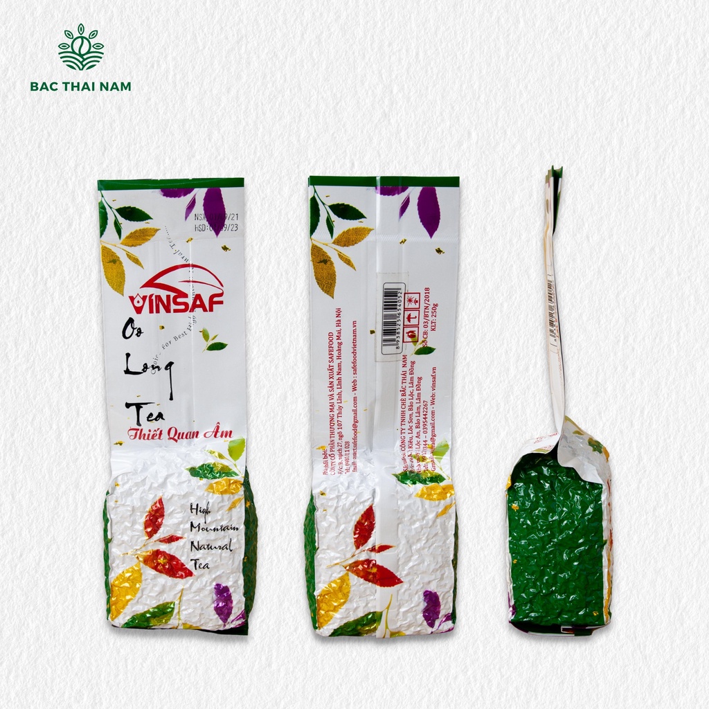 Trà olong Thiết Quan  m VinSaf 500g nguyên liệu pha chế đồ uống trà sữa TOLTQA500