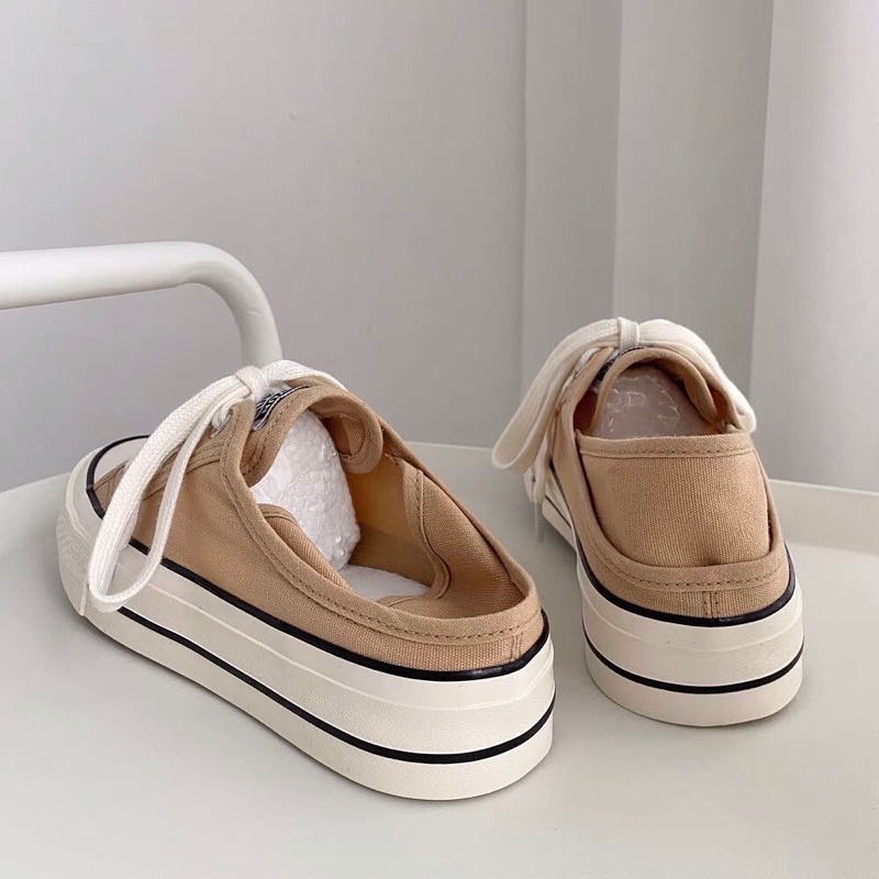 Giày Thể Thao Nữ Mang Hai Kiểu Bảng Màu Mới Đi Học Đi Chơi Style Ullzang Đẹp 2022 Mã p92junsh