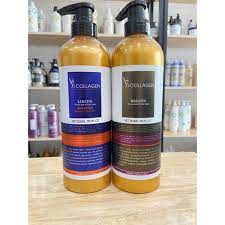Dầu Gội Xả Collagen Keratin V76 800Ml Phục Hồi Tóc Hư Tổn,Ngăn Ngừa Gàu,Kích Thích Mọc Tóc Hàng Chính Hãng Cao Cấp