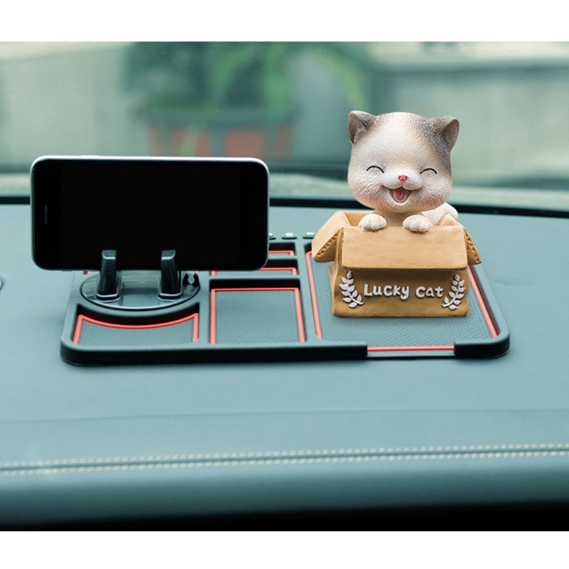 Giá Đỡ Điện Thoại Chống Trượt Gắn Bảng Điều Khiển Xe Hơi