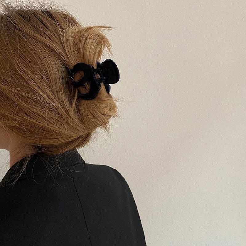 Kẹp tóc IF ME thiết kế đơn giản thời trang nhiều màu sắc cho nữ