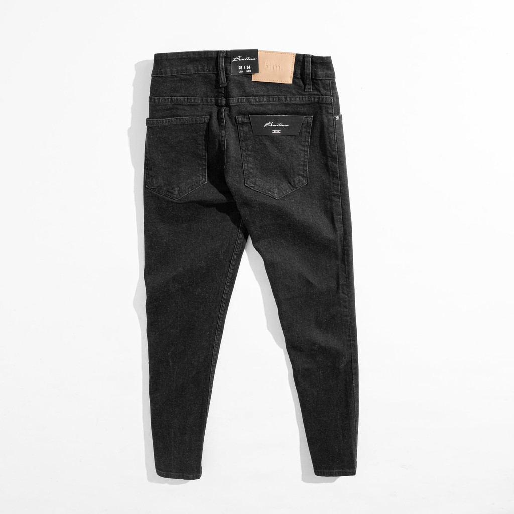 Quần jean nam Bentino chất vải dày dặn, form slimfit tôn dáng 4479